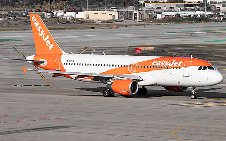 Airbus A321 G-EZWB operated by easyJet