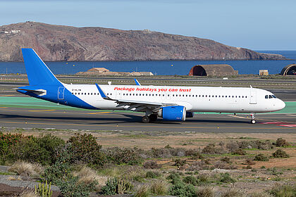 Airbus A320 G-HLYM operated by Jet2
