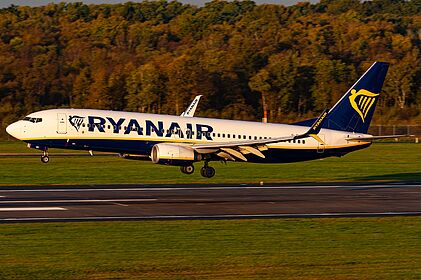 Boeing 737-800 G-RUKI operated by Ryanair UK