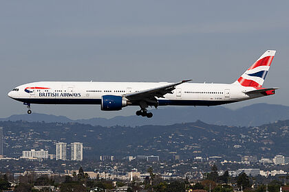 Boeing 777-300ER Passenger G-STBK operated by British