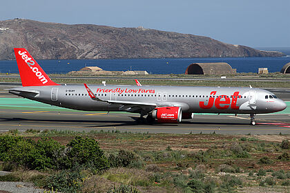 Airbus A320 G-SUNV operated by Jet2