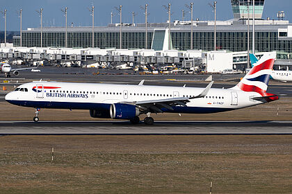 Unknown G-TNEF operated by British