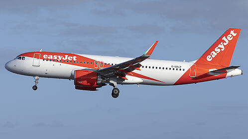 Airbus A320 NEO G-UZLP operated by easyJet