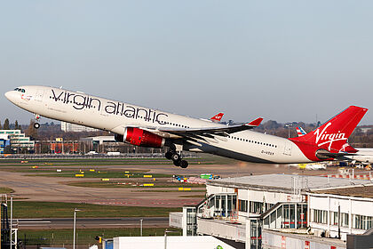 Airbus A330-300 G-VSXY operated by Virgin Atlantic