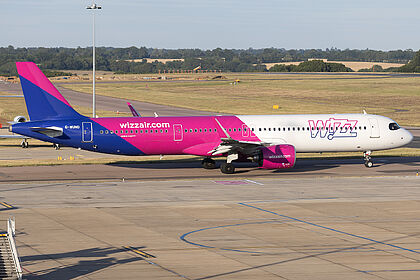 Airbus A320 G-WUND operated by Wizz Air UK