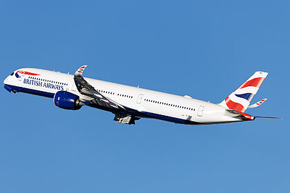 Unknown G-XWBJ operated by British