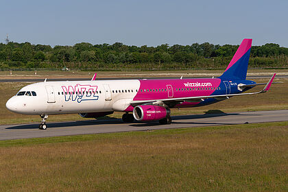 Airbus A321 HA-LTG operated by Wizz Air Malta