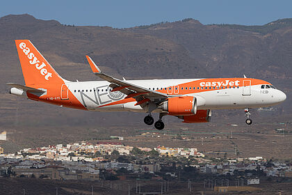 Unknown HB-AYO operated by easyJet
