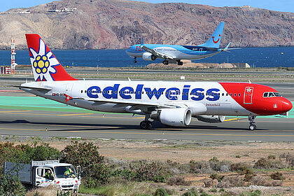 Airbus A320 HB-IHX operated by Edelweiss Air