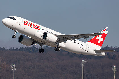 Airbus A320 NEO HB-JDJ operated by Edelweiss Air
