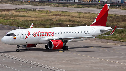 Airbus A320 NEO HK-5368 operated by Avianca