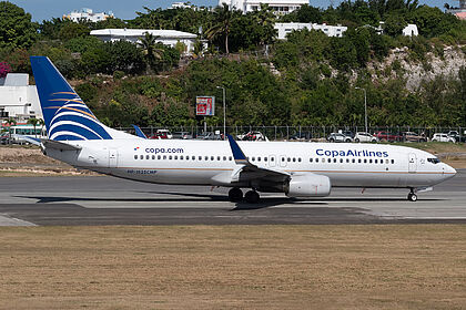 Boeing 737-800 HP-1825CMP operated by Copa