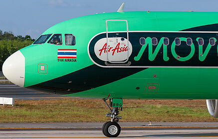 Airbus A320 HS-BBG operated by Thai AirAsia