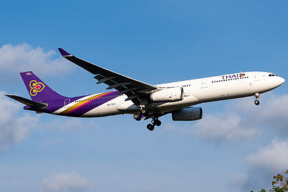 Airbus A330-300 HS-TEV operated by Thai  International