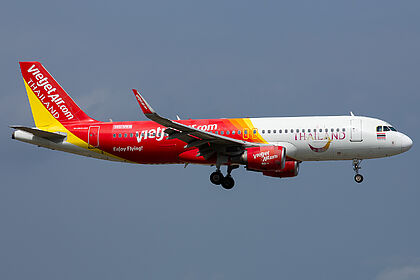 Airbus A320 HS-VKB operated by Thai Vietjet Air