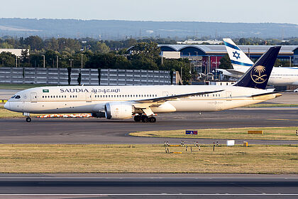 Boeing 787-9 HZ-ARC operated by Saudi Arabian