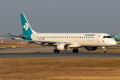 Embraer 195 I-ADJN operated by Lufthansa