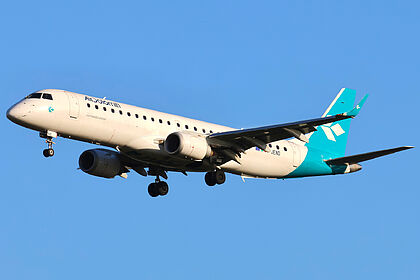 Embraer 190 I-JEND operated by Air Dolomiti
