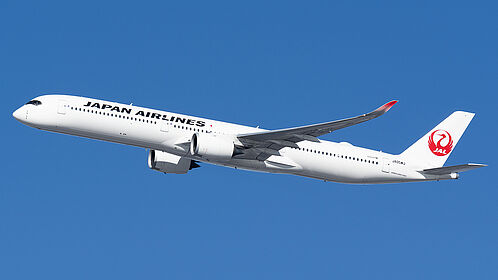 Airbus A350-1000 JA05WJ operated by Japan Airlines