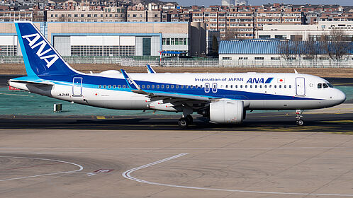 Unknown JA214A operated by ANA