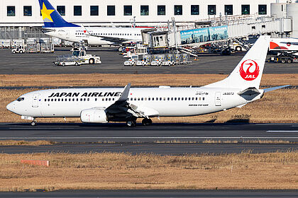 Boeing 737-800 JA307J operated by JAL