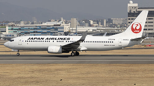 Unknown JA335J operated by JAL