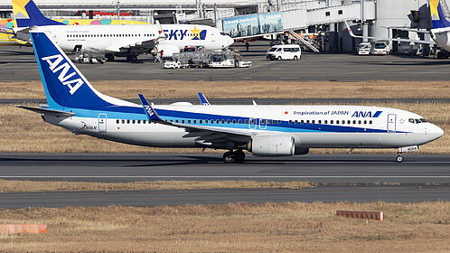 Boeing 737-800 JA80AN operated by ANA