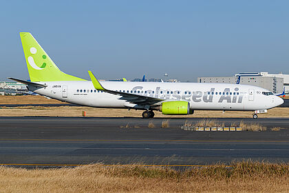 Unknown JA811X operated by Solaseed Air