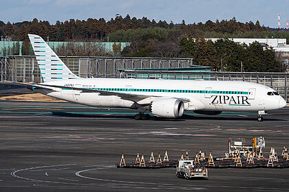 Boeing 787-8 JA828J operated by ZIPAIR Tokyo