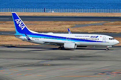Boeing 737-800 JA86AN operated by ANA