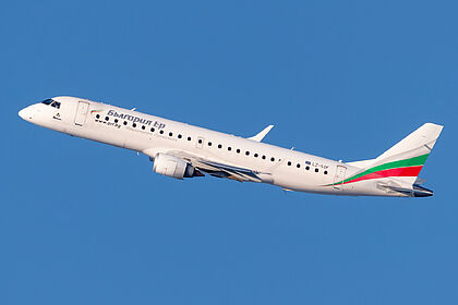 Embraer 190 LZ-SOF operated by Air Serbia