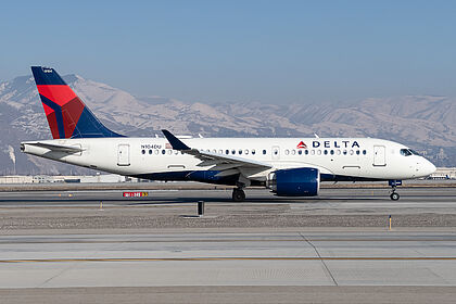 Airbus A220-100 N104DU operated by Delta Air Lines
