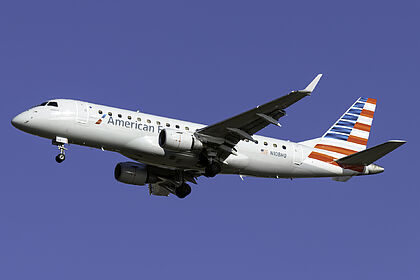 Embraer 175 N108HQ operated by American