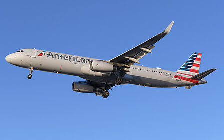 Airbus A321 N145AN operated by American