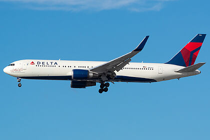 Boeing 767-300 N16065 operated by Delta Air Lines