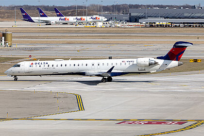 Canadair CRJ 900 N161PQ operated by Delta Air Lines