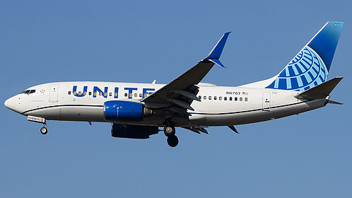 Unknown N16703 operated by United