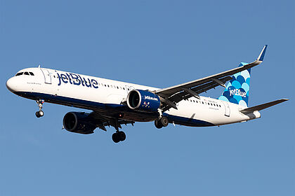 Airbus A321 NEO N2043J operated by JetBlue