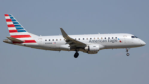 Embraer 175 N208AN operated by Envoy Air
