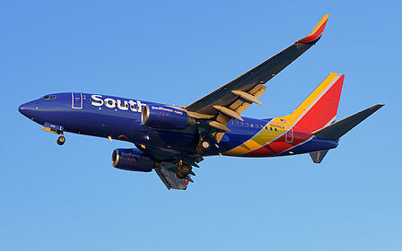 Boeing 737-700 N246LV operated by Southwest