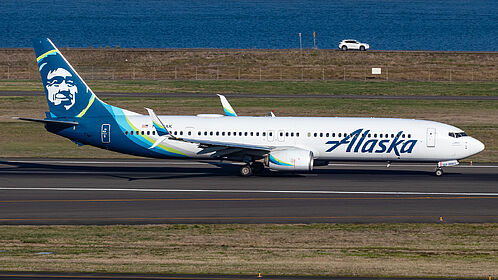 Unknown N280AK operated by Alaska