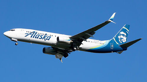 Boeing 737-900 N287AK operated by Alaska