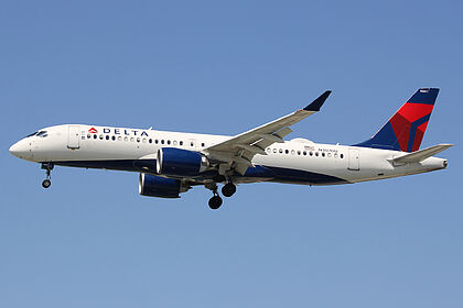 Airbus A220-300 N307DU operated by Delta Air Lines