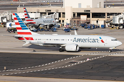 Unknown N307TA operated by American