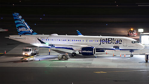 Unknown N3169J operated by JetBlue