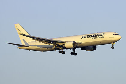 Boeing 767-300 N321CM operated by ATI