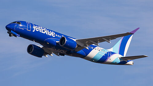 Airbus A220-300 N3271J operated by JetBlue