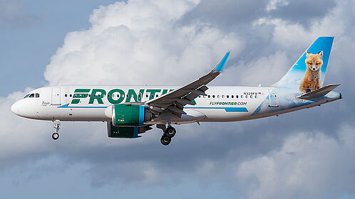 Unknown N329FR operated by Frontier
