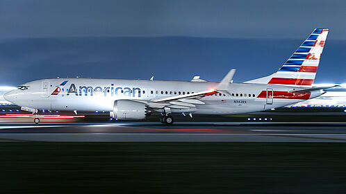 Boeing 737-800 N342RX operated by American