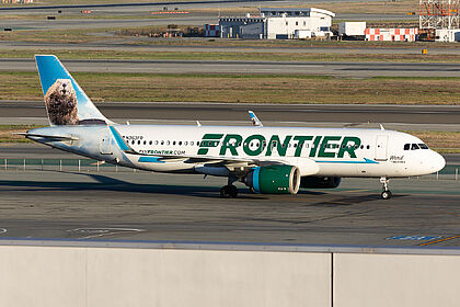 Unknown N363FR operated by Frontier